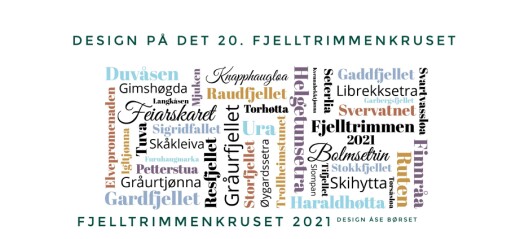 Har du sikret deg jubileumskruset for Fjelltrimmen 2021?