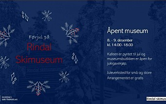 Rindal Skimuseum inviterer til førjulshygge