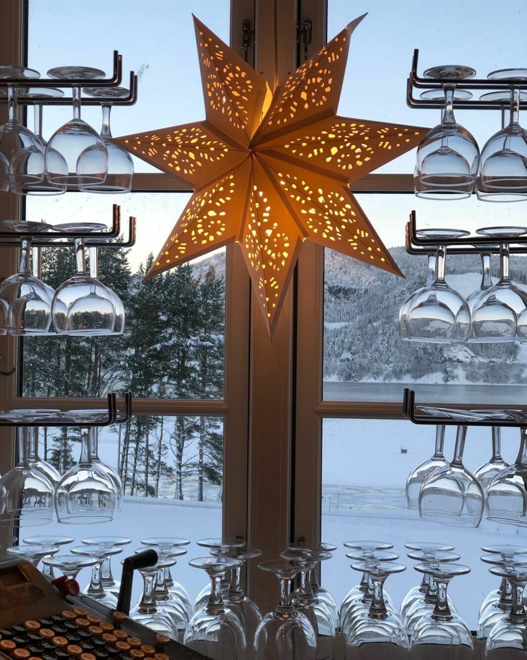 Ein kald men nydelig dag å ta i mot gjester på! ❄️ Ein kald men nydelig dag å ta i mot gjester på! ❄️