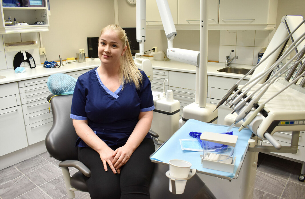 Ingrid Andersbakken liker seg godt som tannlege i Surnadal