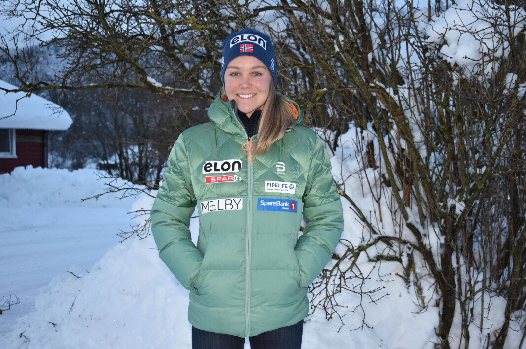 Berit er ei ekte surnadalsjente som trives best på bygda Berit er ei ekte surnadalsjente som trives best på bygda