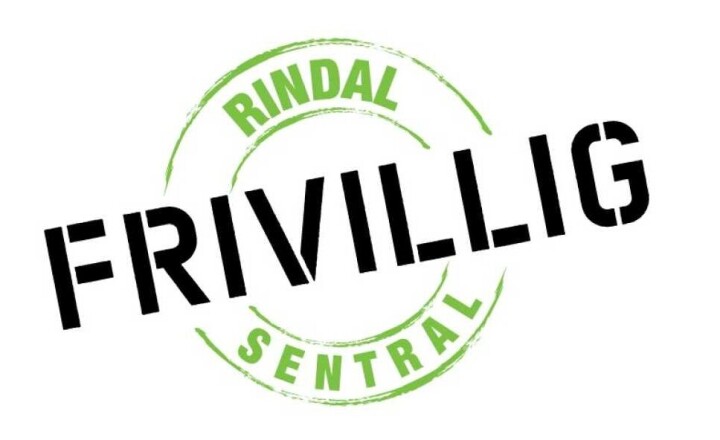 Kjøkkenprat med omvisning på utstyrssentralen og biblioteket Logo Rindal frivilligsentral