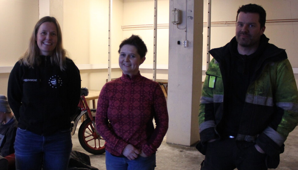 Ungdomskontakt Kristin Børset, Mette Holten og Jørgen Aune
