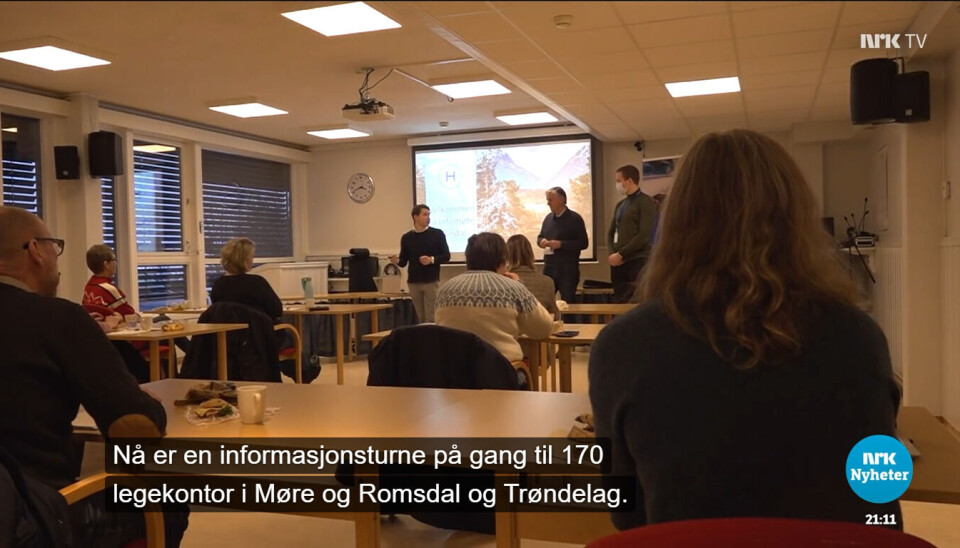 NRK med reportasje om Helseplattformen - fra Rindal