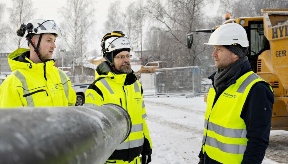 Asker kommune først med fossilfrie rørsystem i Norge