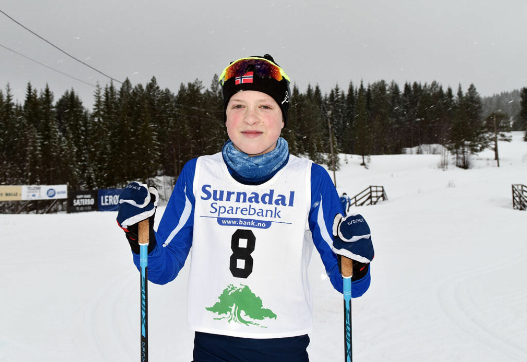 Håkon Bøklep etter Nordmarksrunden i 2020