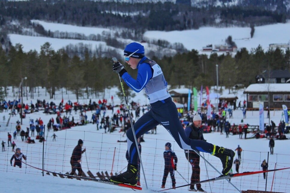 Olav Fuglesøy under Rindalsrennet 2019