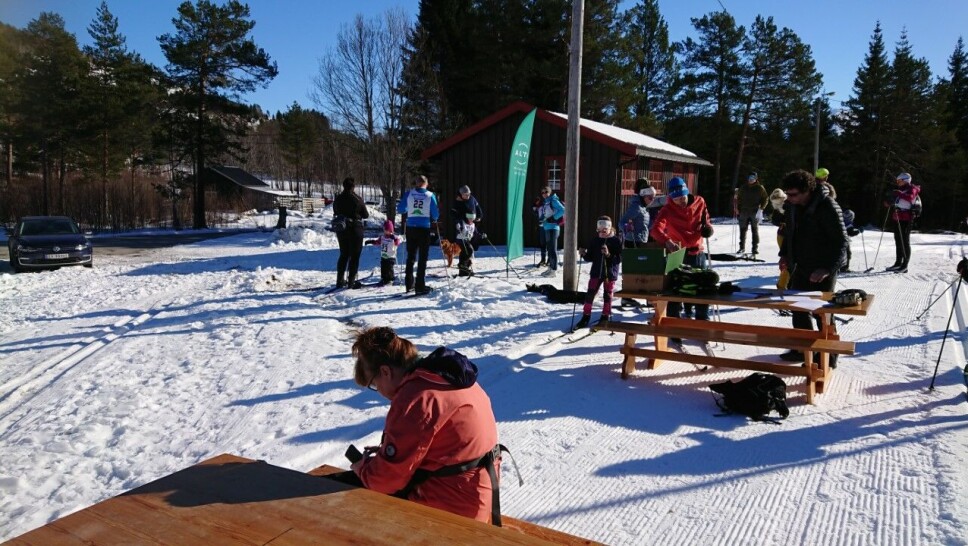 Turrenn i Strengentraseen -ønsker velkommen til en trivelig skidag