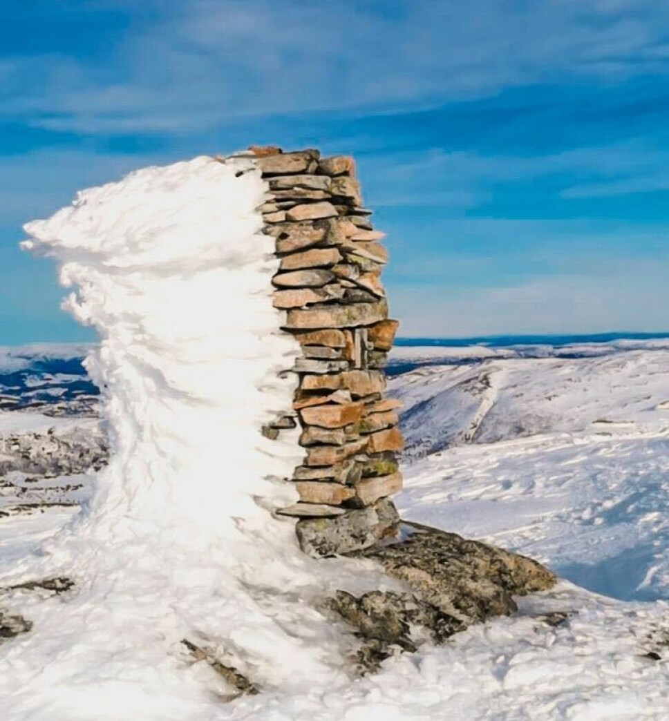 Brukte fredagen fornuftig på Tindfjellet 1167 moh
