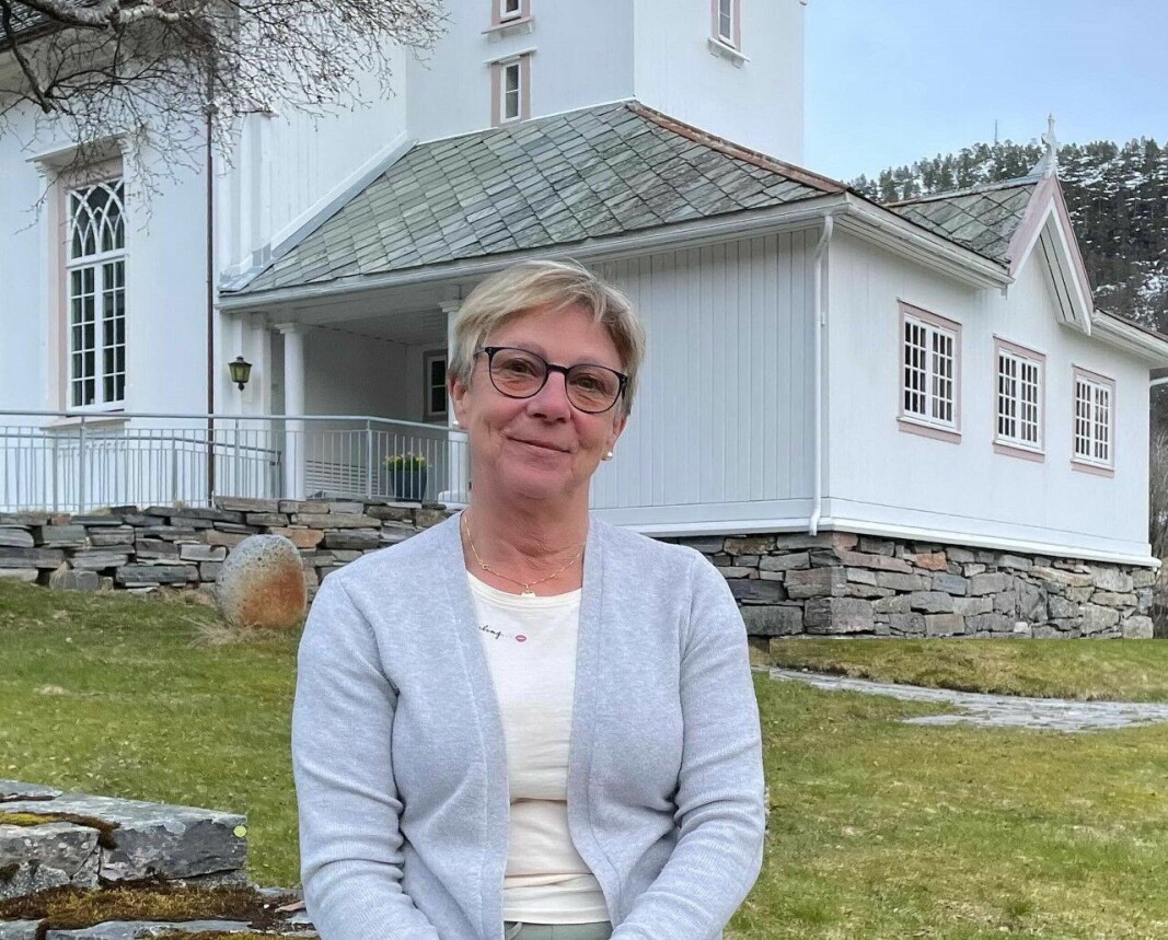 Eva Jorid Svendsen og staben hennar lovar ei triveleg kyrkjestund søndag. Eva Jorid Svendsen og staben hennar lovar ei triveleg kyrkjestund søndag.