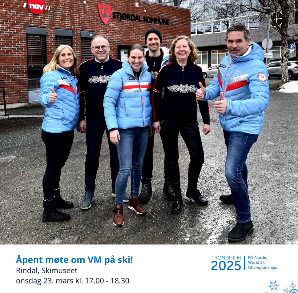 Åpent møte om VM på ski - Trondheim 2025