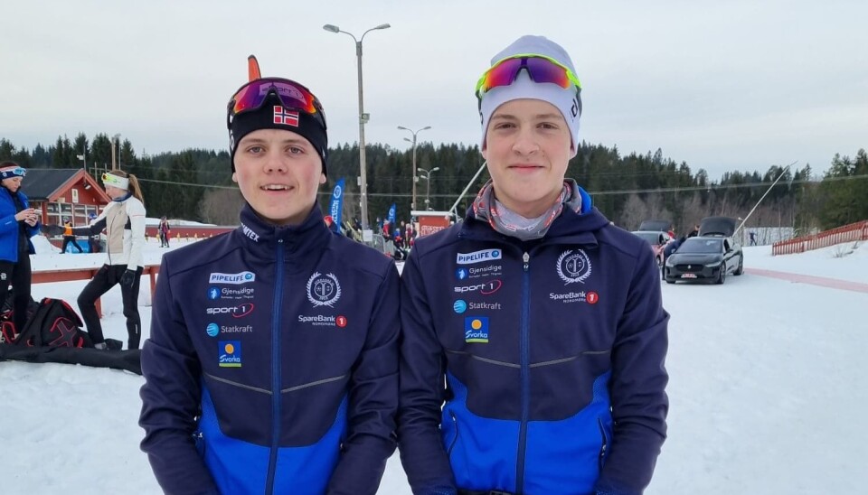 Olav Fugelsøy og Håkon Bøklep - arkivfoto