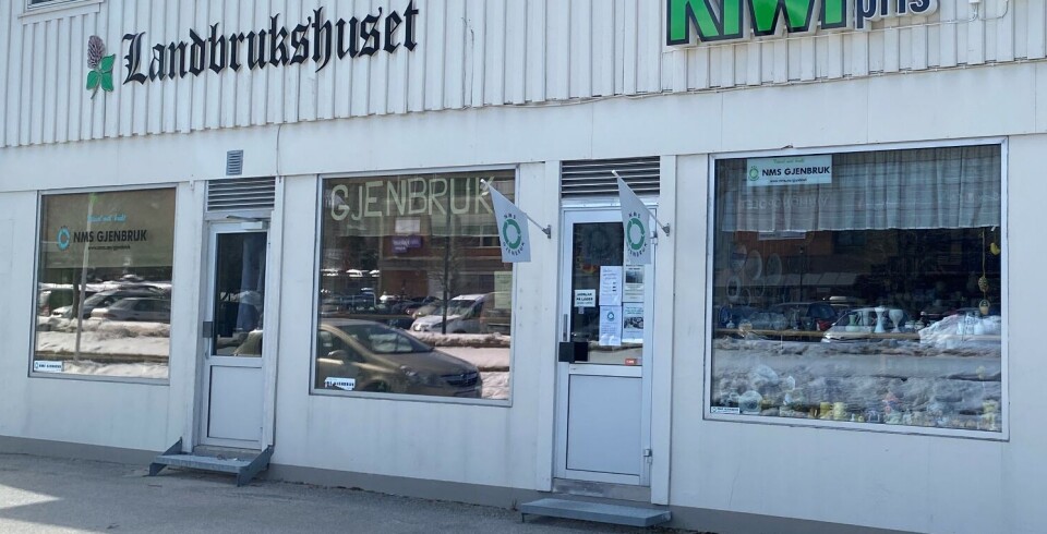 Hjelp til å finne nye lokaler Butikken til NMS Gjenbruk på Skei