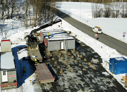 Bygging av gangveg mellom Vindøla og Røv er i gang