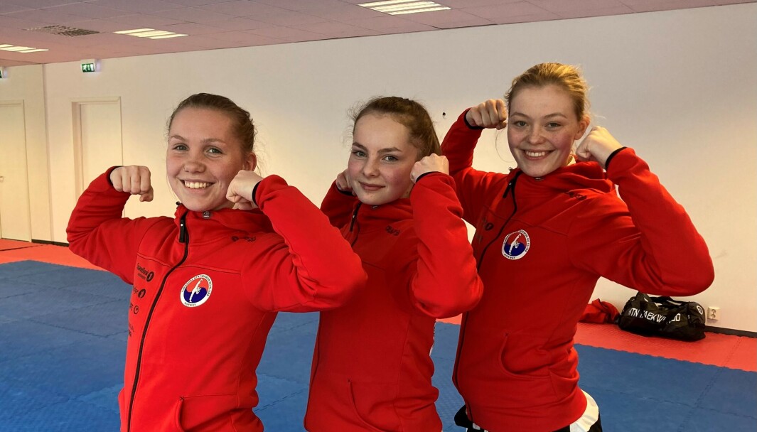 Una Langeland Gravvold, Heidi Fiske og Aurora Berle. Una Langeland Gravvold, Heidi Fiske og Aurora Berle.