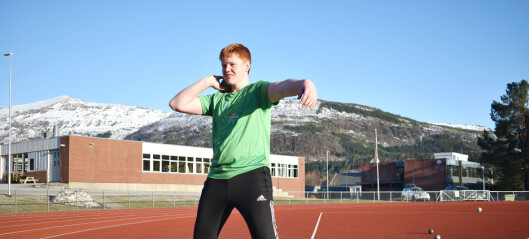 Sigve satser for fullt på friidrett - tilbrakte påskeferien på treningsleir i Benidorm