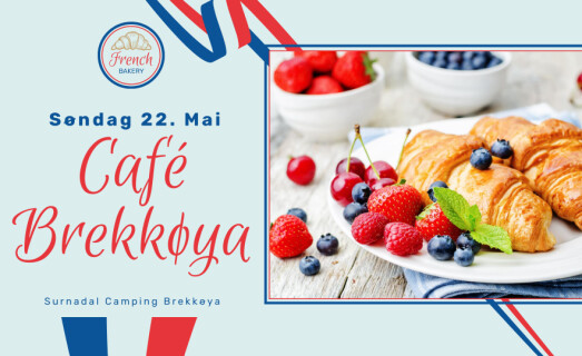 Offisiell åpning av Café Brekkøya søndag 22. mai
