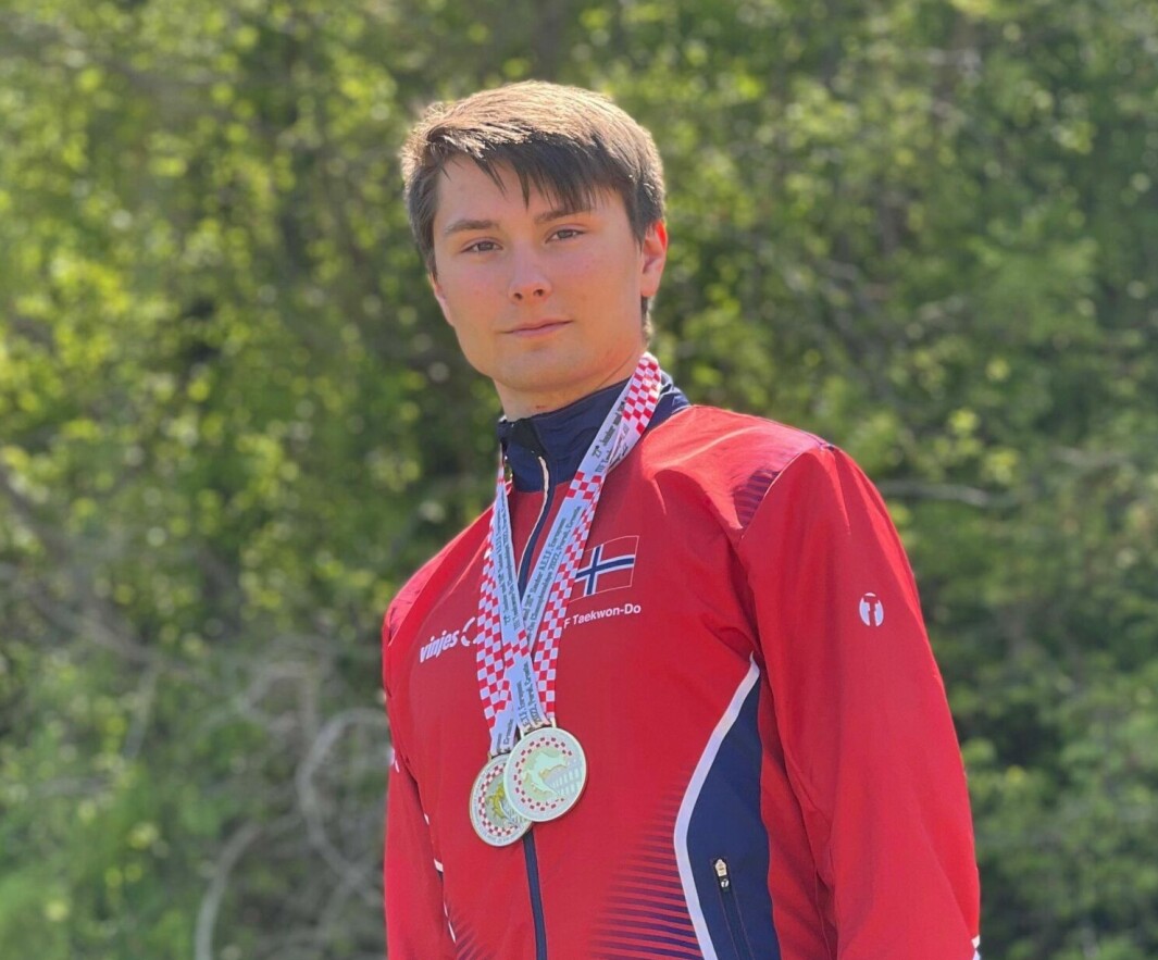 Kristian Gjersvold med to medaljar på den første dagen i EM.
