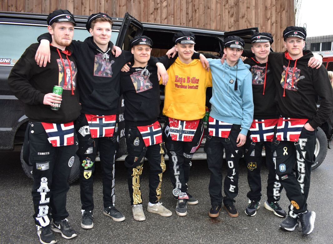 Inge Ålbu, Kristoffer Sommerro, Lars Kristoffer Kårvatn Moen, Aron Telstad Sollid, Oskar Bruseth Holte, Sindre Klungervik Bruset og Mathias Furuhaug Inge Ålbu, Kristoffer Sommerro, Lars Kristoffer Kårvatn Moen, Aron Telstad Sollid, Oskar Bruseth Holte, Sindre Klungervik Bruset og Mathias Furuhaug
