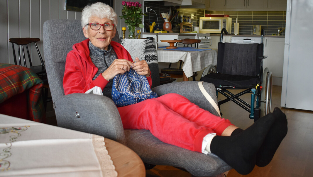 Kjellaug (82) braut begge beina – Eg gler meg til å kunne gå på fjelltur igjen
