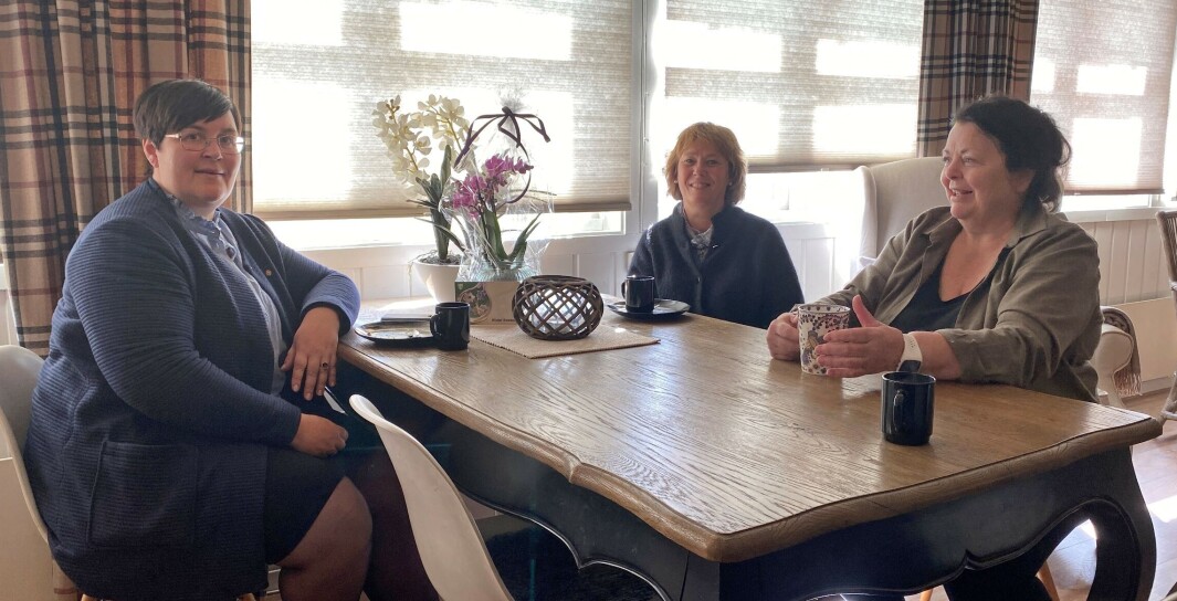 Vibeke Langli og Grete Elshaug tok turen innom på åpningsdagen. Vibeke Langli og Grete Elshaug tok turen innom på åpningsdagen.