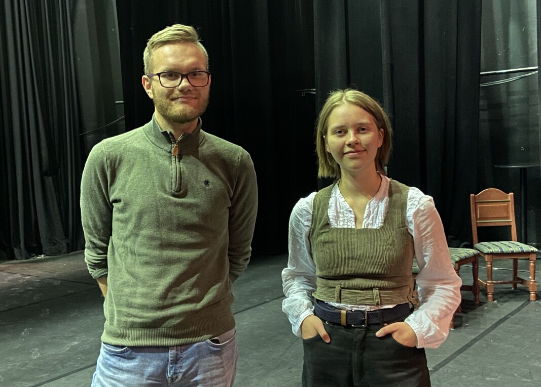 Olav Mogstad og Jannicke Valstad Stenberg. Olav Mogstad og Jannicke Valstad Stenberg.