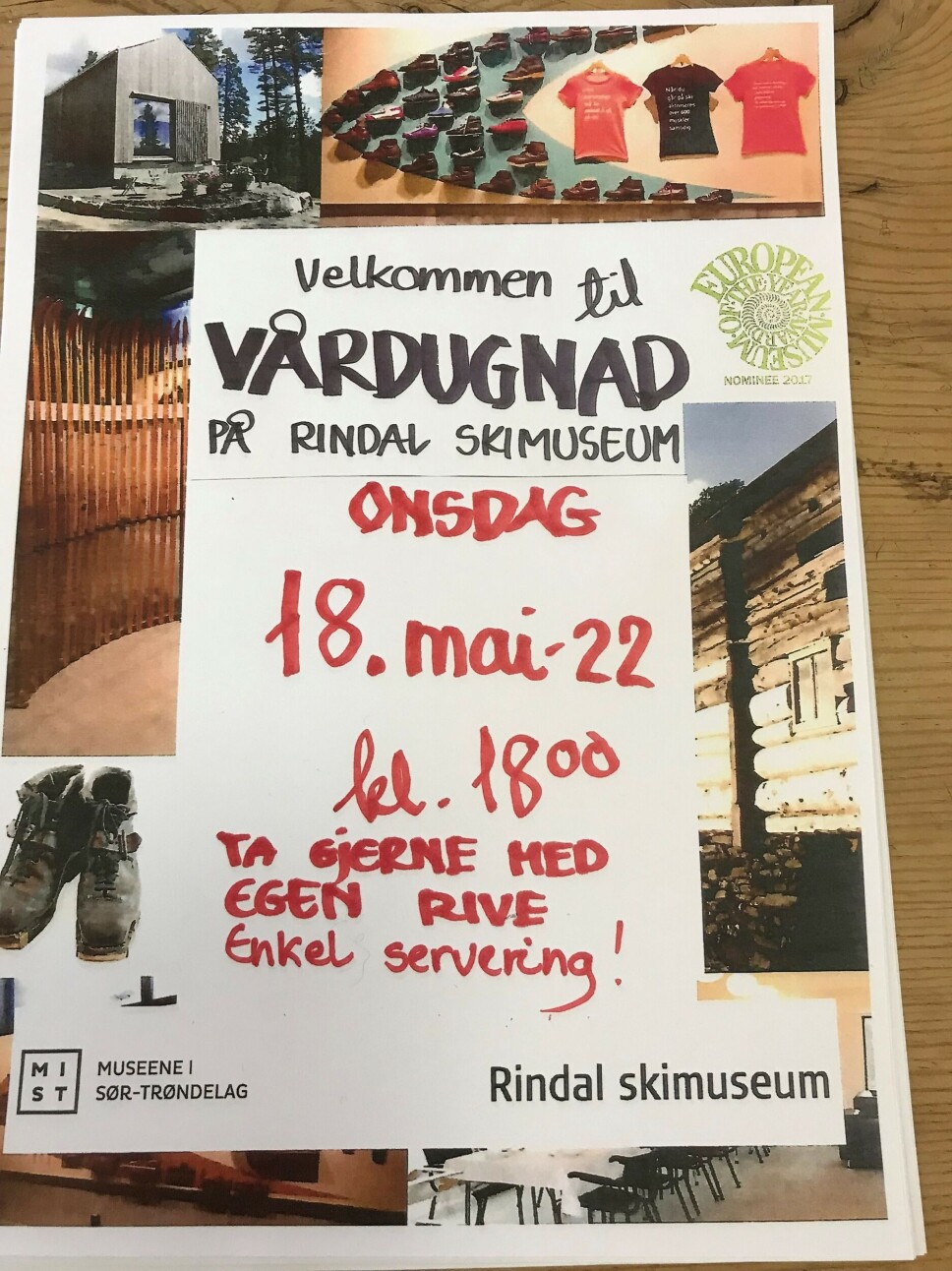 Vårdugnad på Rindal skimuseum