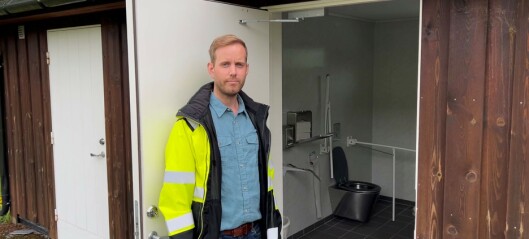 Hærverk på sanitæranlegget på Kalkstranda – skal likevel bli klar til sesongen