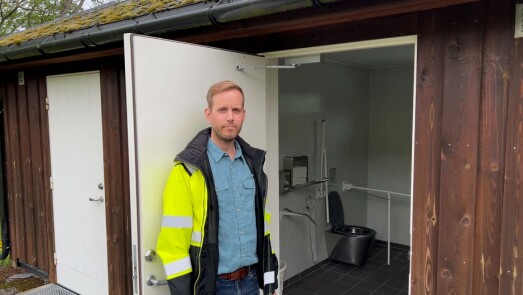 Hærverk på sanitær­anlegget på Kalkstranda – skal likevel bli klar til sesongen