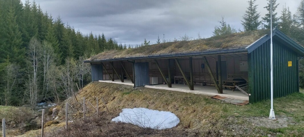 Skytebanen i Lomundal Skytebanen i Lomundal