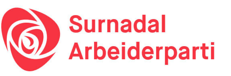 Surnadal Arbeiderparti støtter ringing for fred Surnadal Arbeiderparti sin logo.