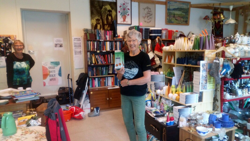 Gudrun Bele og Kirsti Skei har arbeidd frivillig i mange år. Gudrun Bele og Kirsti Skei har arbeidd frivillig i mange år.