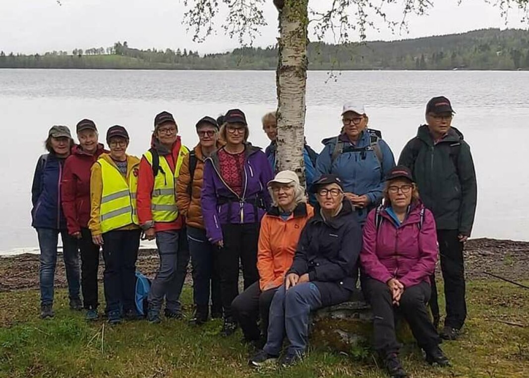 En fornøyd gjeng. En fornøyd gjeng.