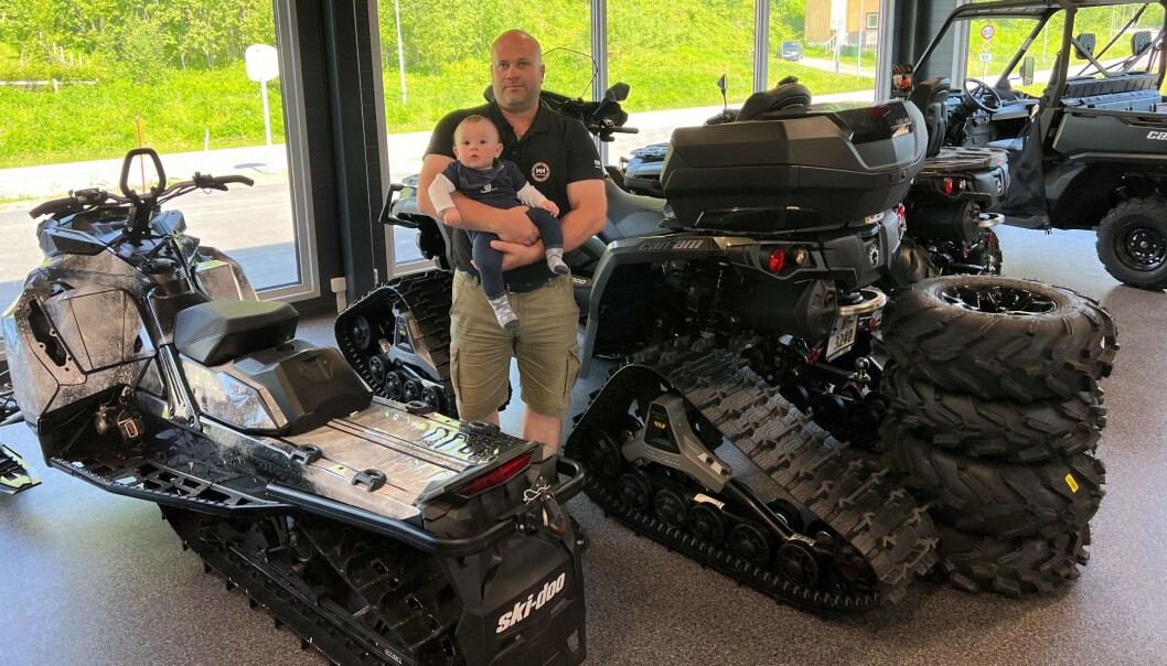 Steffen og Anders Møkkelgård vil satse mer på scooter og ATV i tiden fremover. Steffen og Anders Møkkelgård vil satse mer på scooter og ATV i tiden fremover.