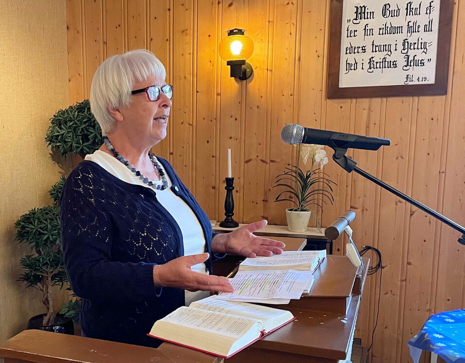 Anna Sæther leda møtet og heldt andakt. Anna Sæther leda møtet og heldt andakt.