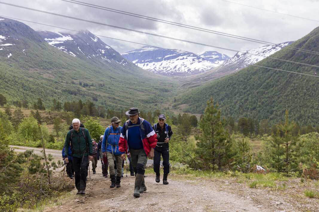 Oppstart i Kvenndalen. Oppstart i Kvenndalen.