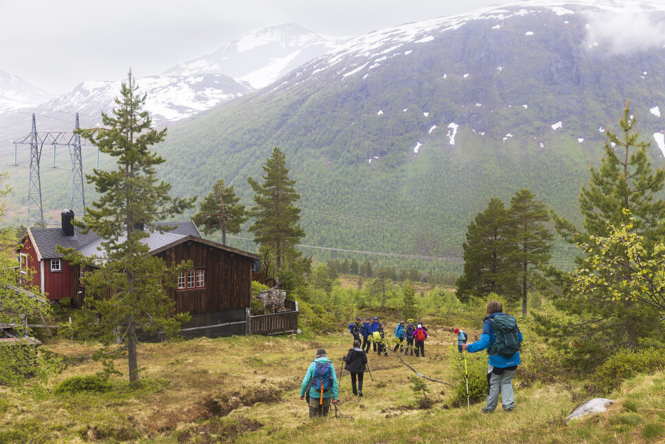 Ein pause på Skaråsen.