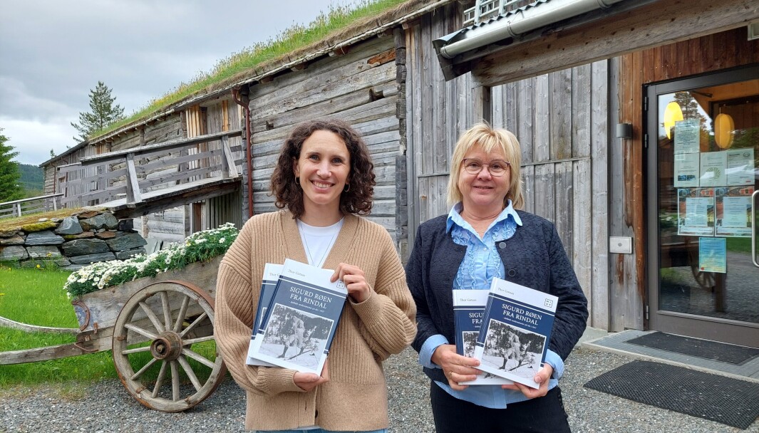 Museumspedagog Berit Kvam og avdelingsleder for Rindal skimuseum Kari Elin Bolme Løfaldli. Museumspedagog Berit Kvam og avdelingsleder for Rindal skimuseum Kari Elin Bolme Løfaldli.