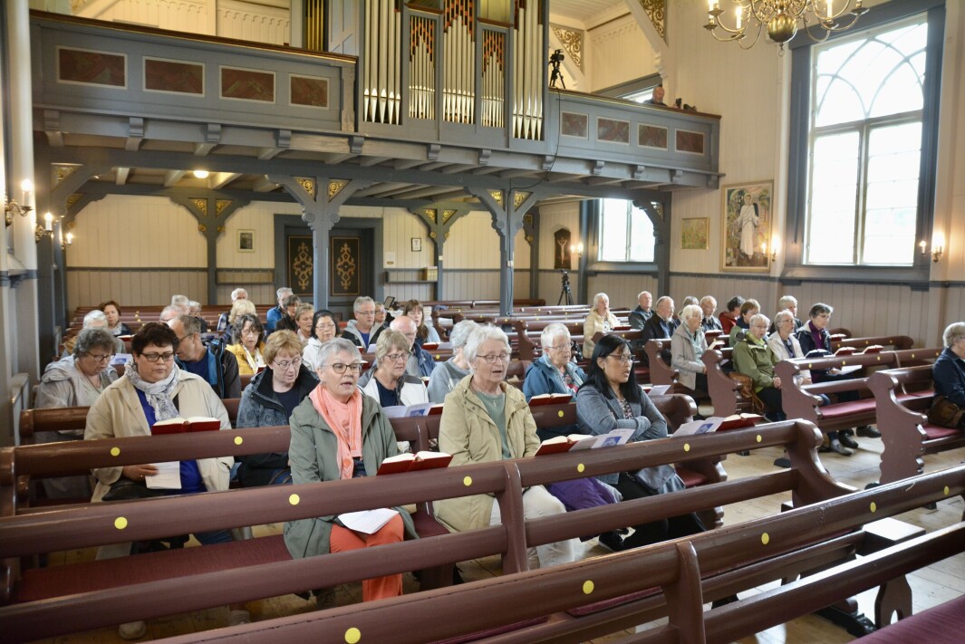 Kveldsbøn i Øye kyrkje Kveldsbøn i Øye kyrkje