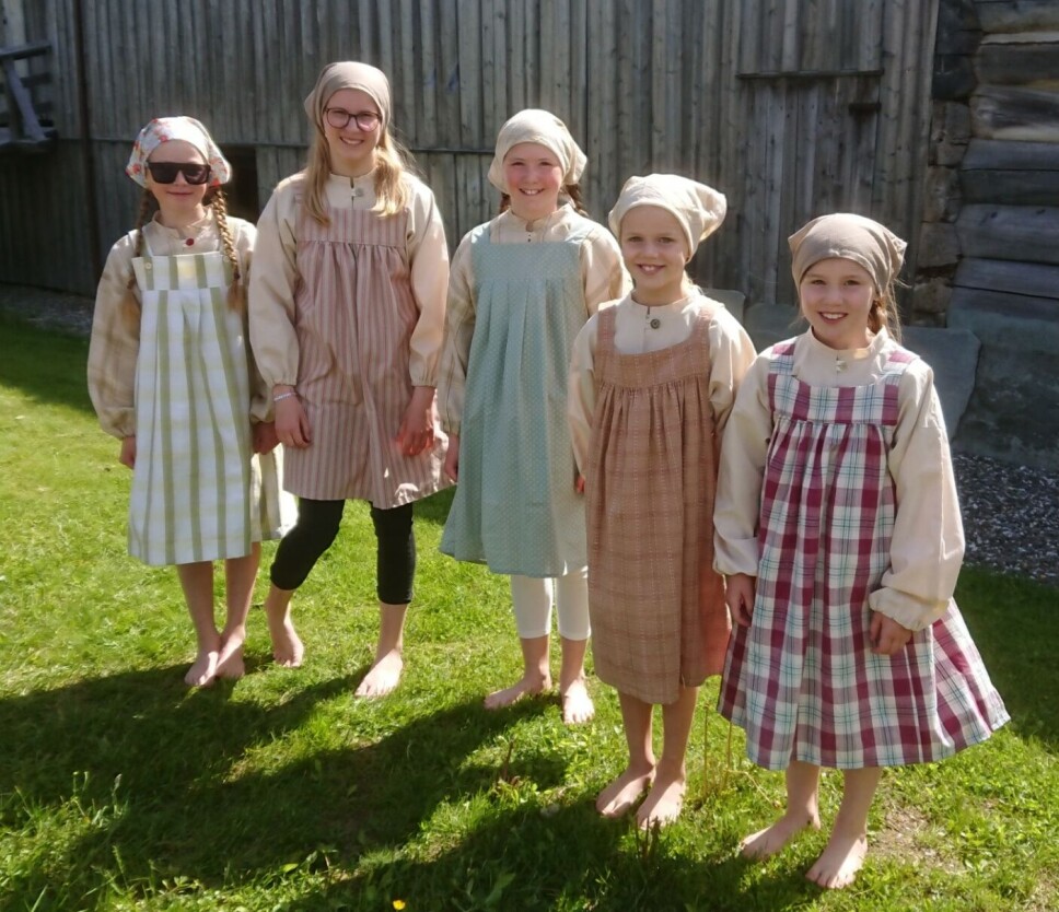 Museumsungene er klare til dyst. Vi åpner kl 13.