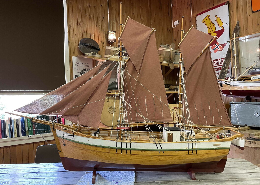 Modellen av legendariske «Aurora» er nyaste tilvekst til samlinga på museet. Modellen av legendariske «Aurora» er nyaste tilvekst til samlinga på museet.