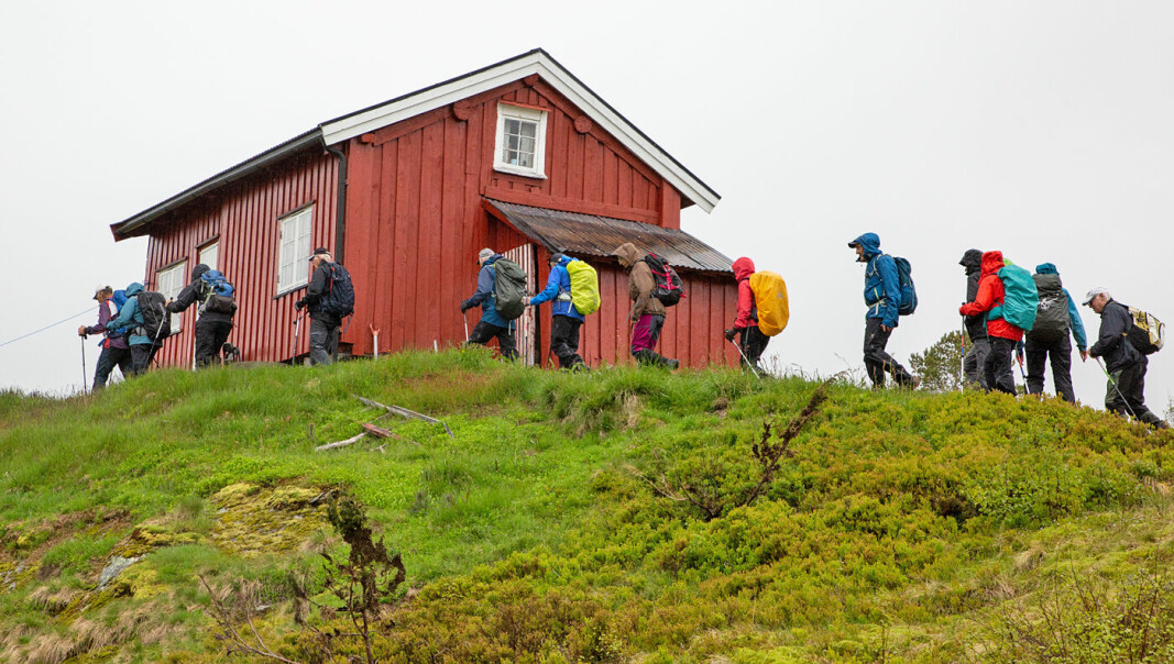 Neste mål var Bjørnåssetra. En populær plass for folk som ferdes i dette området.