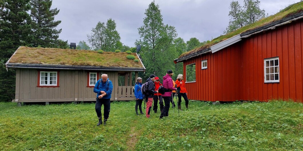 Løsetøysetra som Margret og Oddvin Meland har. Løsetøysetra som Margret og Oddvin Meland har.