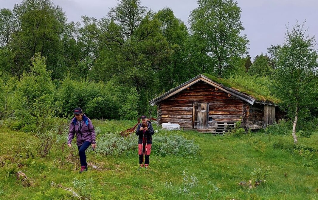 Langt fjøs. Langt fjøs.