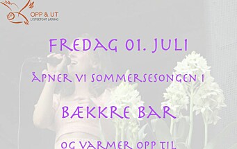 Sommerkonsert i Bækkre Bar