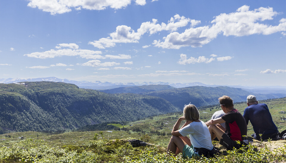 Siste pause før nede ved Øygarden