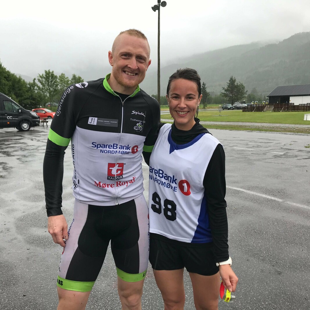 Vinnarane i manns- og kvinneklassen, Håvard Gjeldnes og Lisabeth Sæterbø Vinnarane i manns- og kvinneklassen, Håvard Gjeldnes og Lisabeth Sæterbø