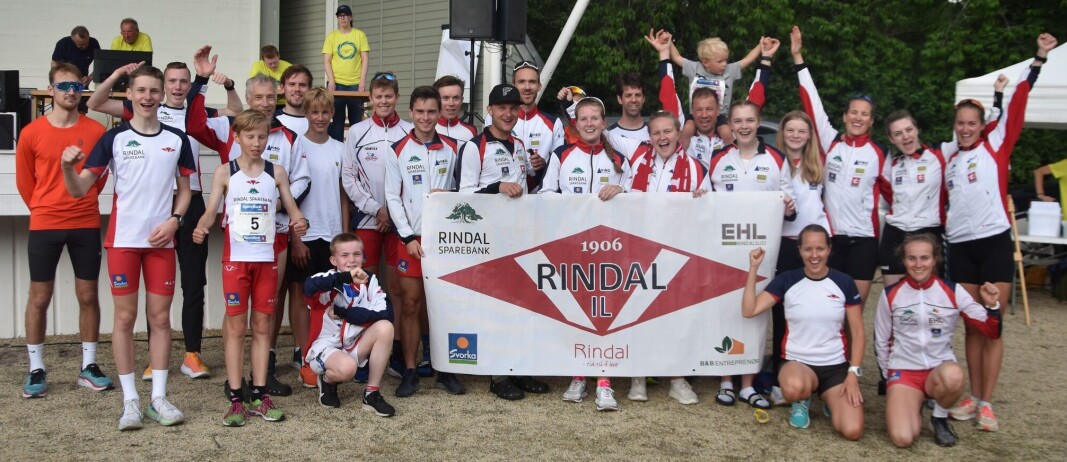 Rindal IL sine tre lag sammen. Rindal IL sine tre lag sammen.