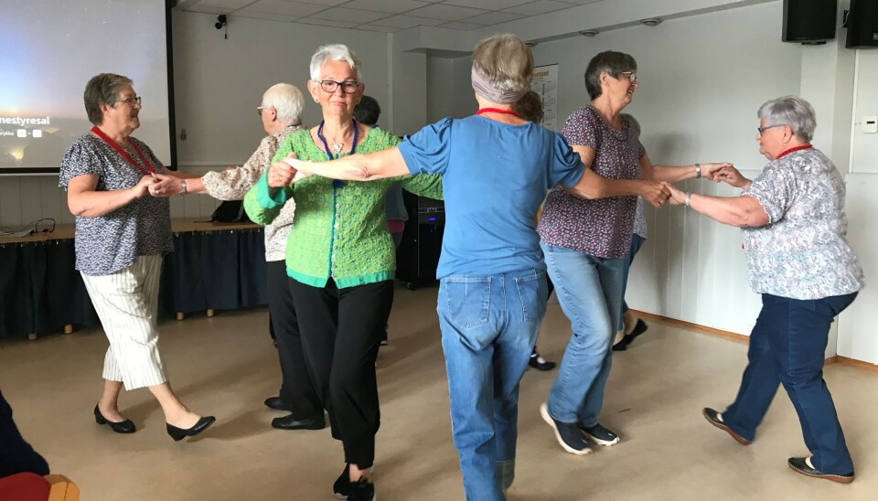 Arkivfoto Rindal Seniordans