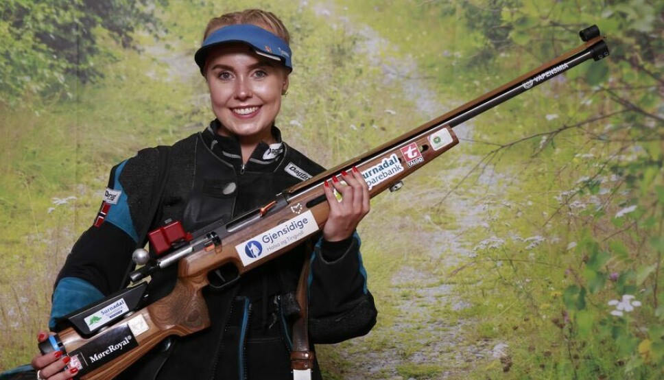 Eline gleder seg mye til Landsskyterstevnet i Bodø.